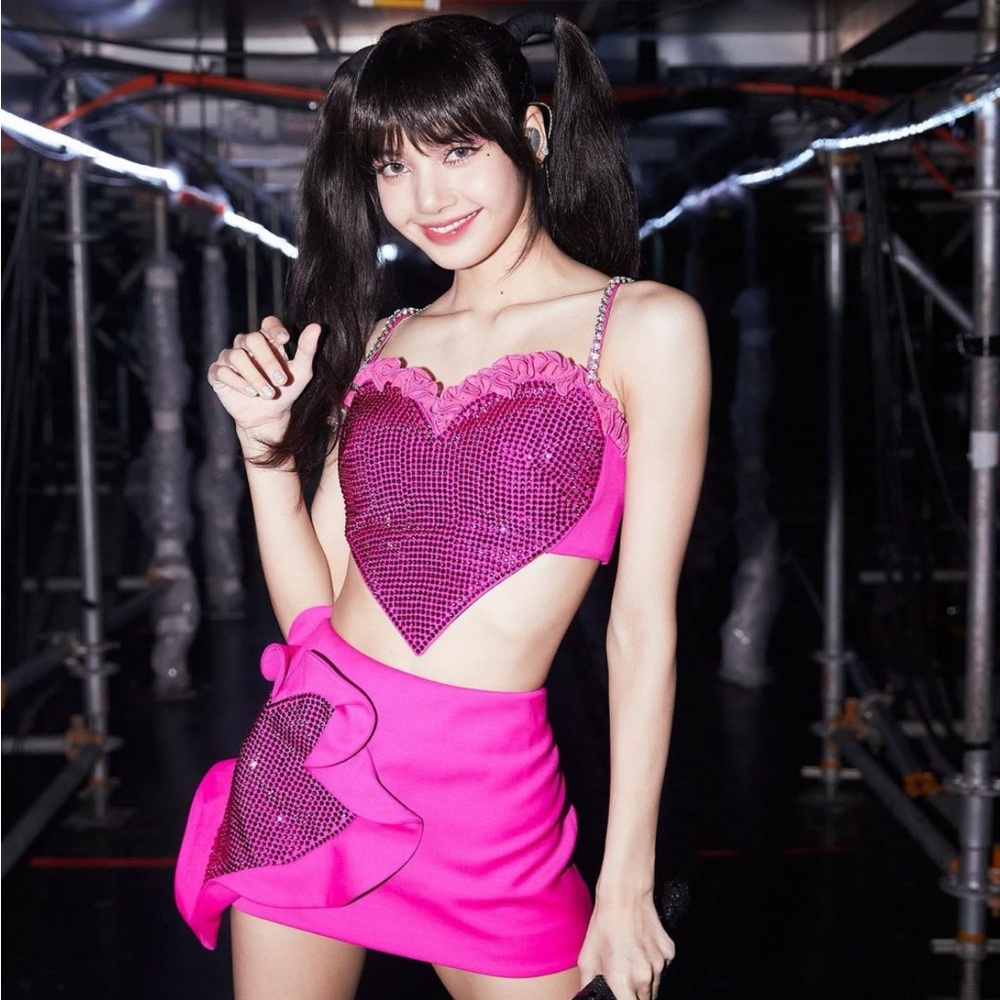 Area Heart Ruffle Mini Skirt - Picture 6 of 7